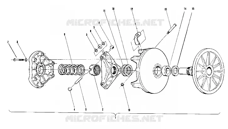 EMBRAYAGE DE TRANSMISSION PRODUCTION (4909500950010A)