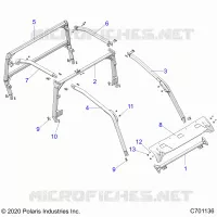 CHASSIS, CAB CADRE