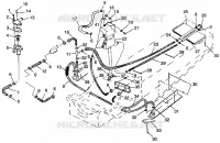 SYSTÈME DE REFROIDISSEMENT 600 XCR 0975677, 600 XCR SE H975677 and EUROPEAN 600 XCR SE (4937963796B008)