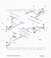 SUSPENSION AVANT CONTROL ARMS