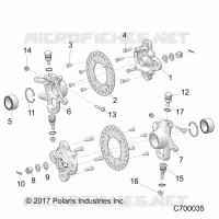 SUSPENSION AVANT HUB