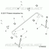 SUSPENSION AVANT STABILIZER BAR- R20RRED4F1/N1/SD4C1 (C700032)