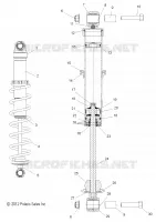 SUSPENSION, AMORTISSEUR IFS (INDY SP)(7043861)