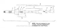 CARDAN (SPLINED) 4x4 300 W958130 (4930183018B004)