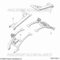 SUSPENSION ARRIERE CONTROL ARMS