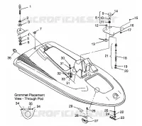 CONDUIT D'ADMISSION SLX 780 B964287 and  Intl. SLX 780 I964287 (4937443744A006)