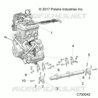 MOTEUR, MOUNTING & LONG BLOCK