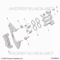 FREIN AVANT CALIPER