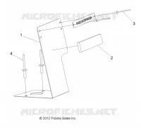 SUPPORT PLAQUE N° DE SERIE