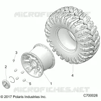 ROUES, REAR