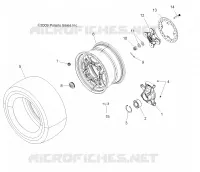 ROUES, REAR and HUB