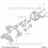 FREIN ARRIERE CALIPER