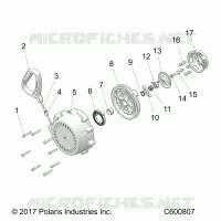 ENGINE, RECOIL DEMARREUR