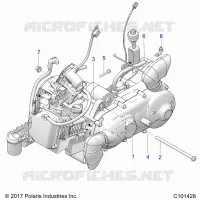 ENGINE, ENGINE AND TRANSMISSION MOUNTING