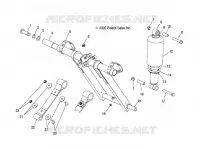 BRAS DE SUSPENSION AVANT AND AMORTISSEUR