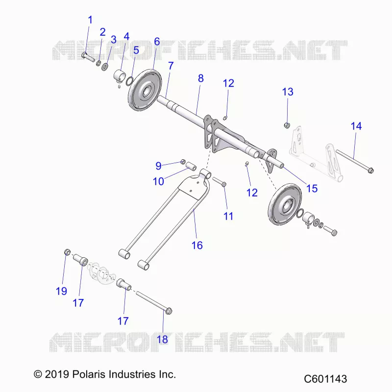 SUSPENSION, BRAS DE SUSPENSION ARRIERE