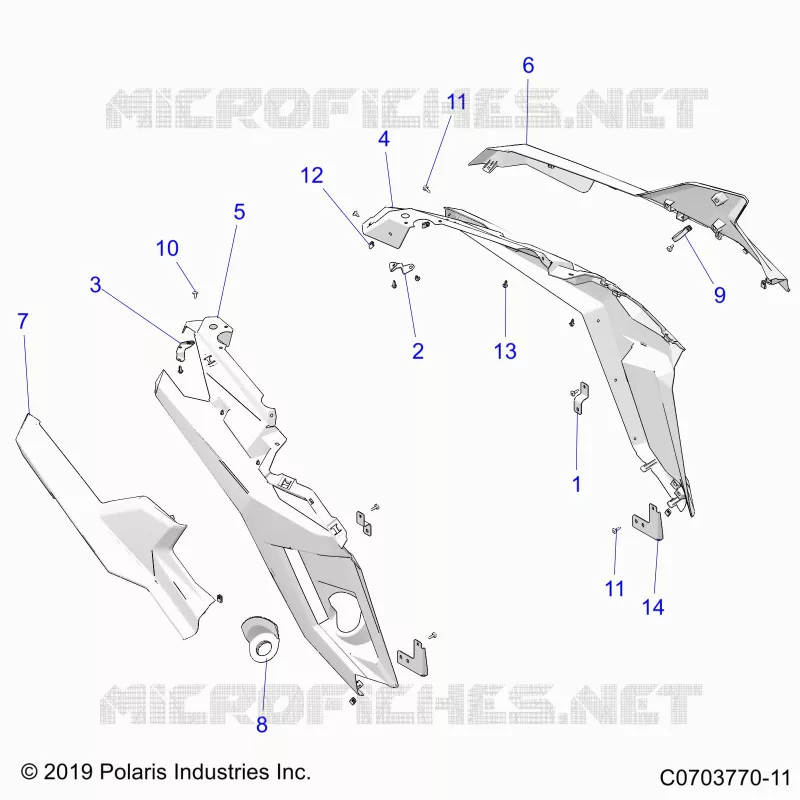 CARROSSERIE ARRIERE FENDERS
