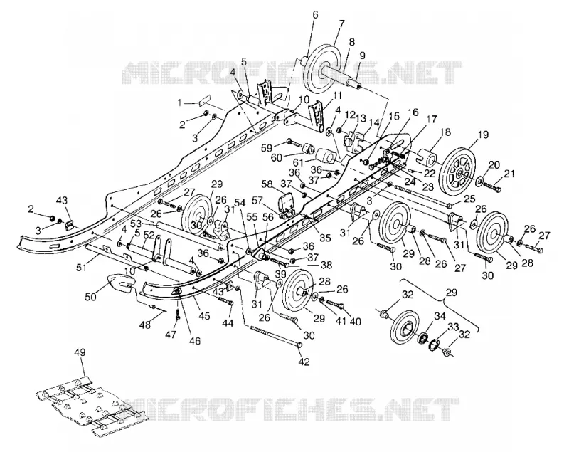 SUSPENSION XLT SP 0966676 AND EUROPEAN XLT SP E966676 (4931703170B010)