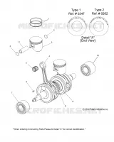 PISTON ET VILEBREQUIN