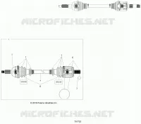 DRIVE TRAIN, TRANSMISSION AVANT SHAFT