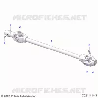 SYSTÃˆME DE TRANSMISSION, FRONT PROP SHAFT
