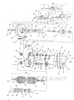 FREIN ET CARTER DE CHAINEE 650 AND 650 SKS FROM SERIAL NUMBER 1839637 (4919261926031A)