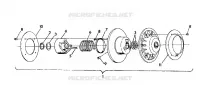 EMBRAYAGE DE TRANSMISSION 500 SPX (4922552255028A)