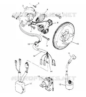 STATOR ASSEMBLY Sport 400L W948540 (4927232723D001)