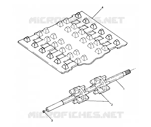 ARBRE DE TRANSMISSION LTR/STARTRAK (4914141414010A)