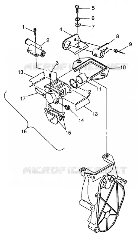 FREIN 440 XC 0971760 (4937873787B007)