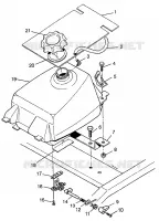 CARBURANT TANK BIG BOSS 6X6 400L W97AE38A (4940814081A013)