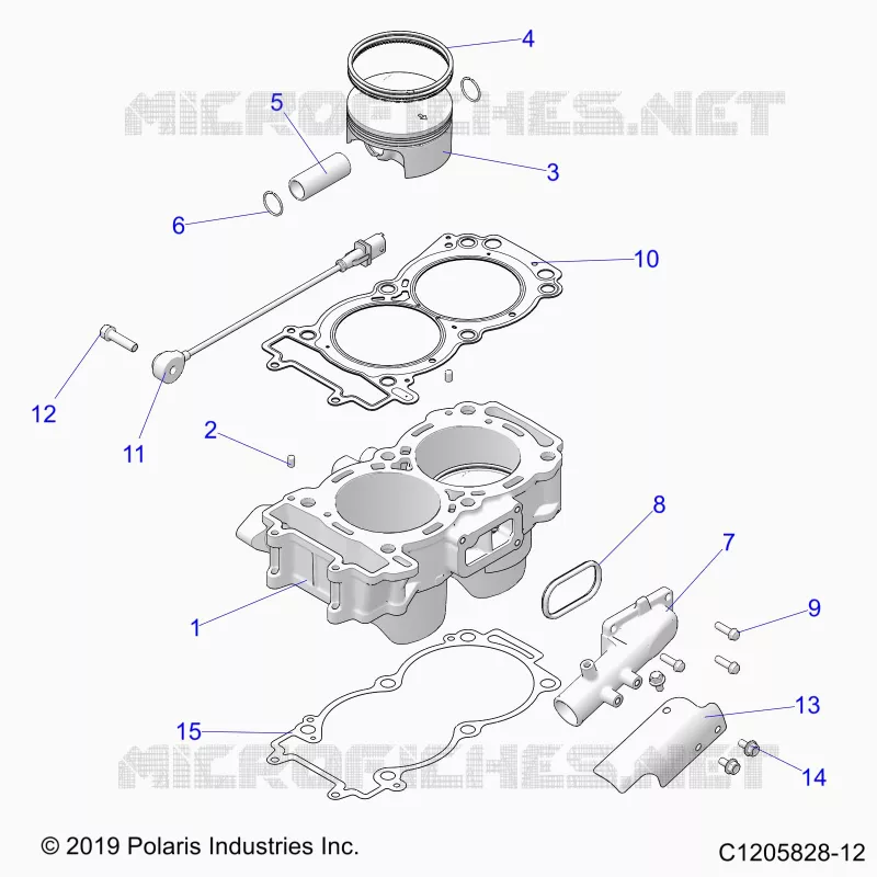 CYLINDRE AND PISTON