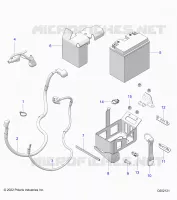 ELECTRICITE, BATTERY/BOX AND CABLES