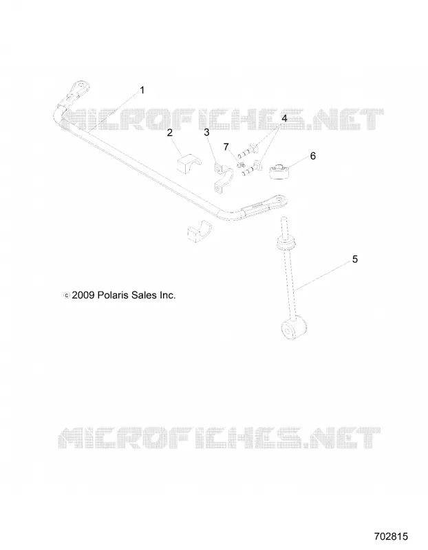 SUSPENSION, REAR BARRE STABILISATRICE
