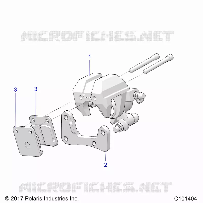 BRAKES, ETRIER DE FREIN AVANT