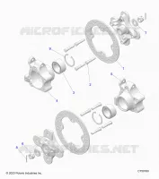 SUSPENSION, PORTE BAGAGES ARRIERE AND HUB