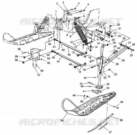 SUSPENSION AVANT AND SKI 440 0962760 (4931743174B001)