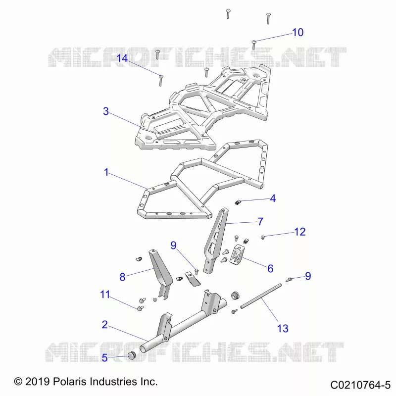 CARROSSERIE ARRIERE RACK