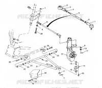 TRIANGLES SUSPENSIONS  Sportsman 4X4 / W938039 (4926382638019A)