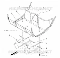 PANNEAUX DE PLANCHER, 2 PASSENGER