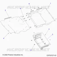 PLANCHER PANELS, UNDERSEAT