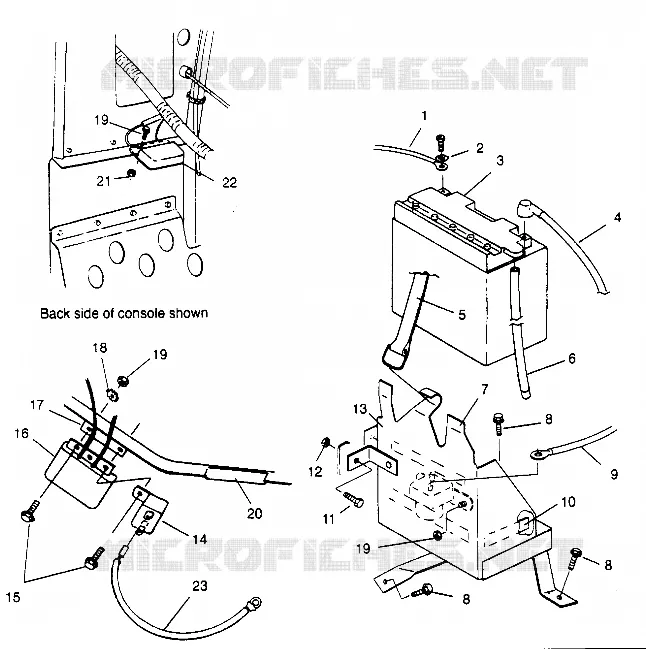 SUPPORT BATTERIE CLASSIC 0952865 (4929072907B006)