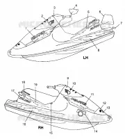 EMBLEMES SL 780 B974088 and Intl. SL 780 I974088 (4940924092A007)
