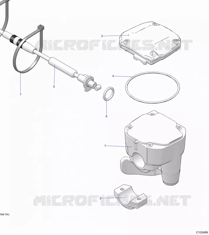 DIRECTION, CONTROLS, THROTTLE ASM. AND CABLE