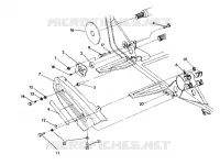 CARTER DE CHAINEE DROIT 250 6X6 / W928727 (4922842284030A)