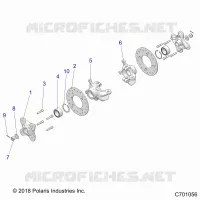 SUSPENSION, PORTE BAGAGES ARRIERE AND HUB