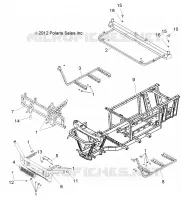 CHASSIS, CADRE AND FRONT BUMPER