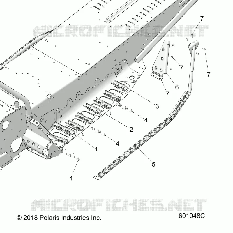 CHASSIS, TUNNEL GRIPS AND CLEATS