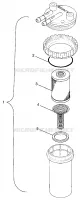 SEPARATEUR CARBURANT / EAU SLTX B974590 and INTL. SLTX I974590 (4941214121C007)