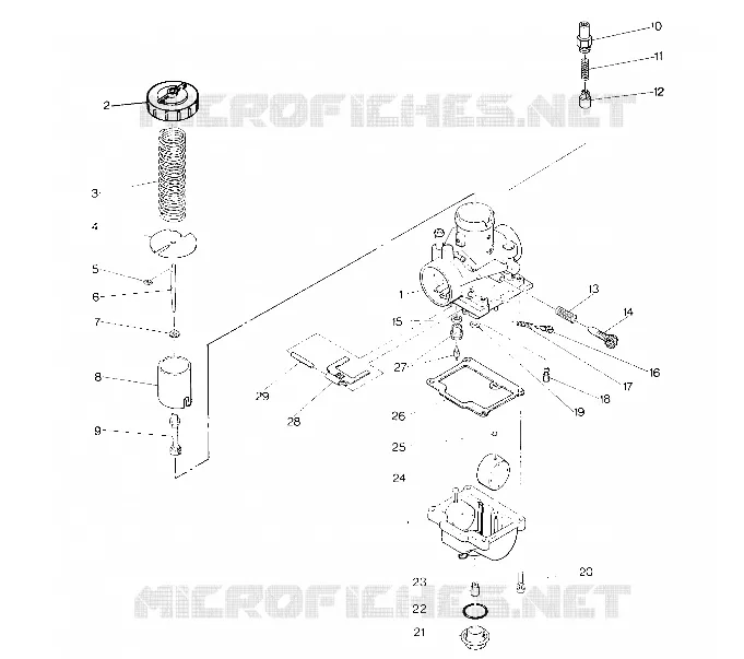 CARBURATEUR ASSEMBLY (4915951595039A)